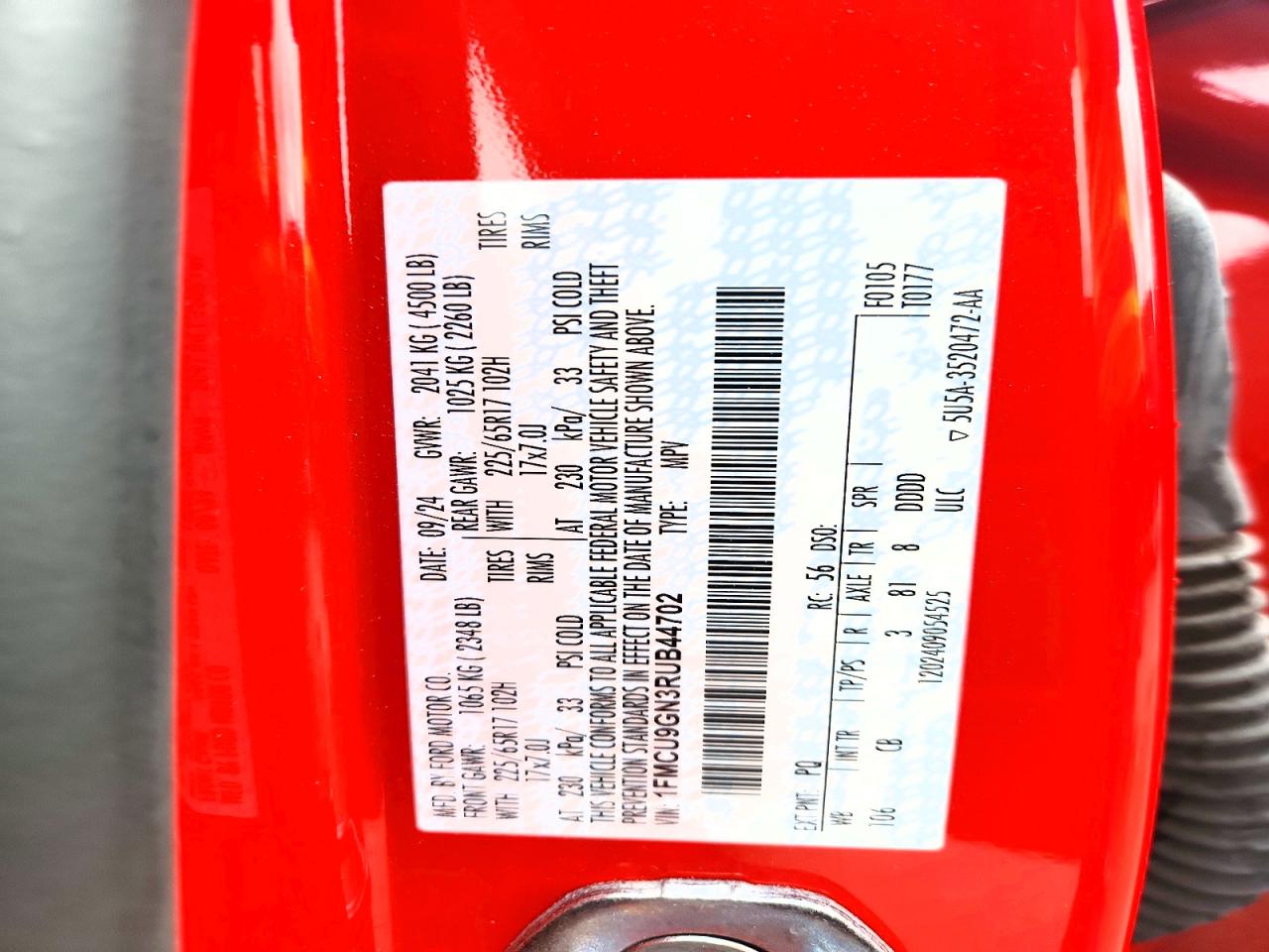 Ford Escape ACTIVE 2024