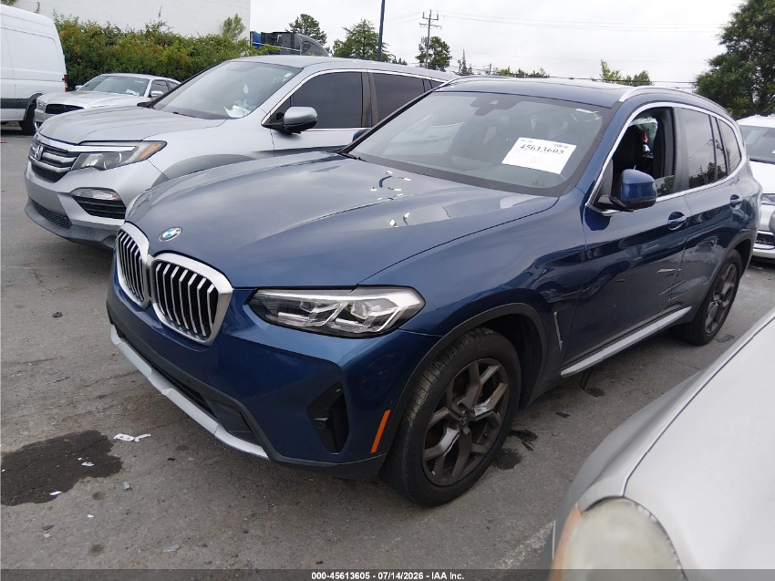 BMW X3 XDRIVE30I 2022