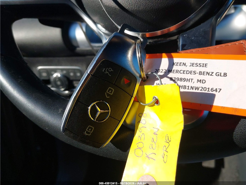 Mercedes GLB 250 4MATIC 2022