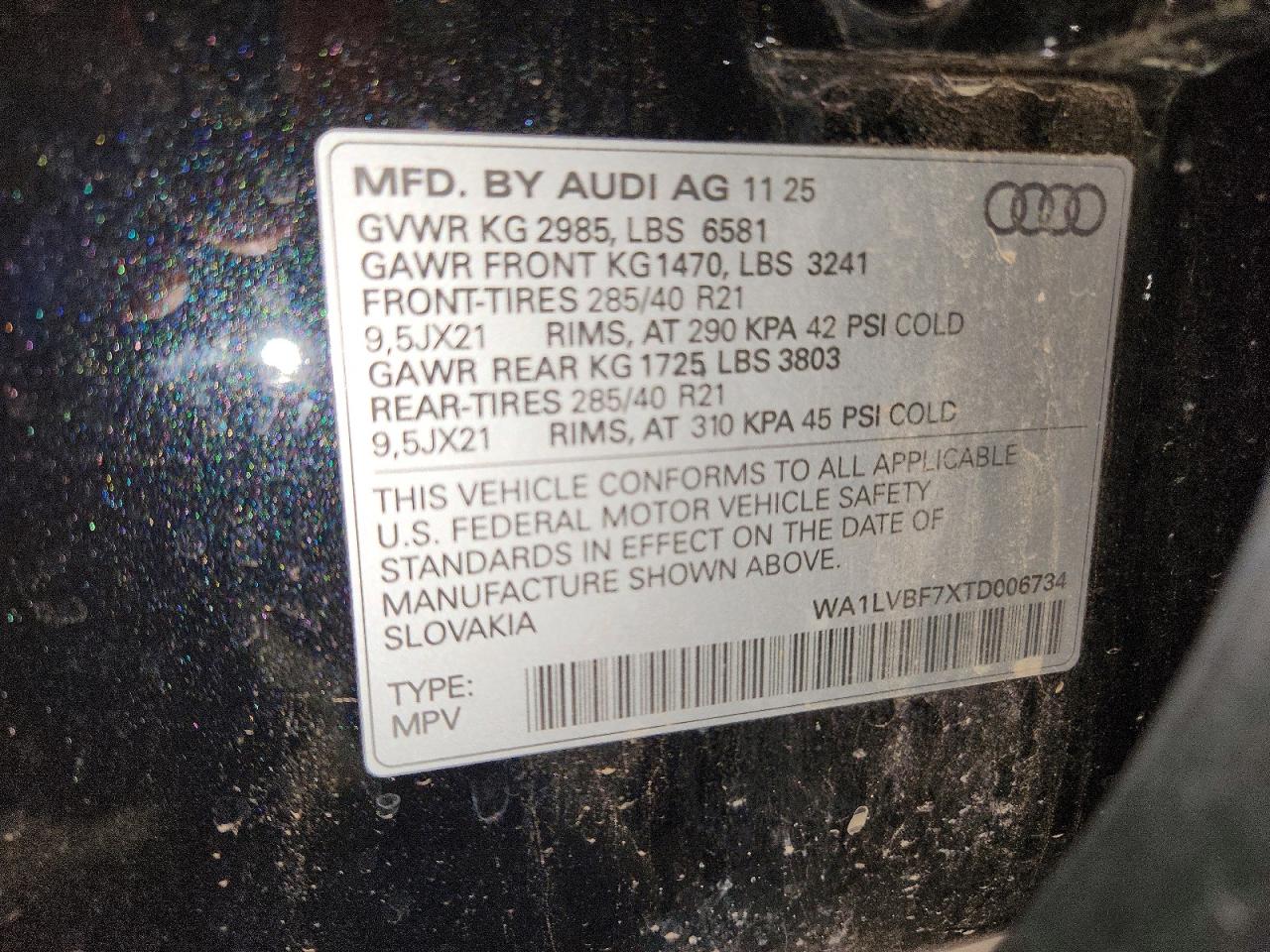 Audi Q7 PREMIUM PLUS 2026