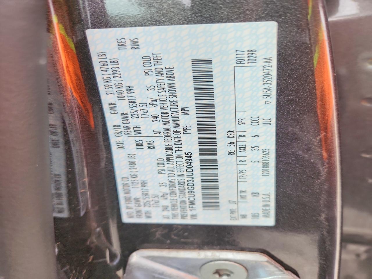 Ford Escape SE 2018