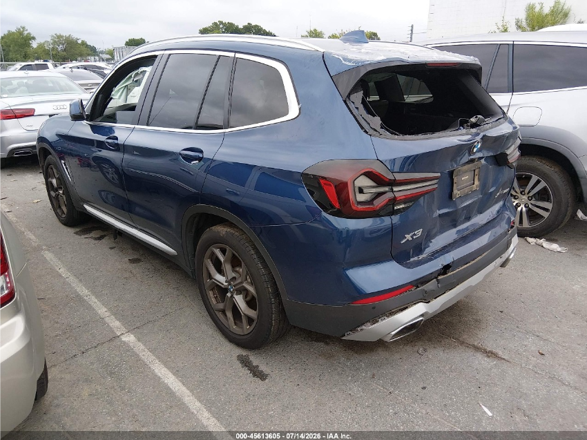 BMW X3 XDRIVE30I 2022