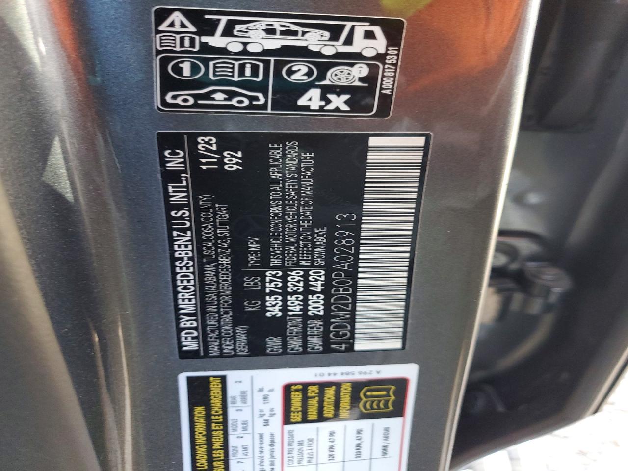 Mercedes EQS 450+ 2023