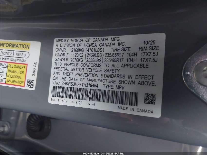 Honda CR-V LX 2026