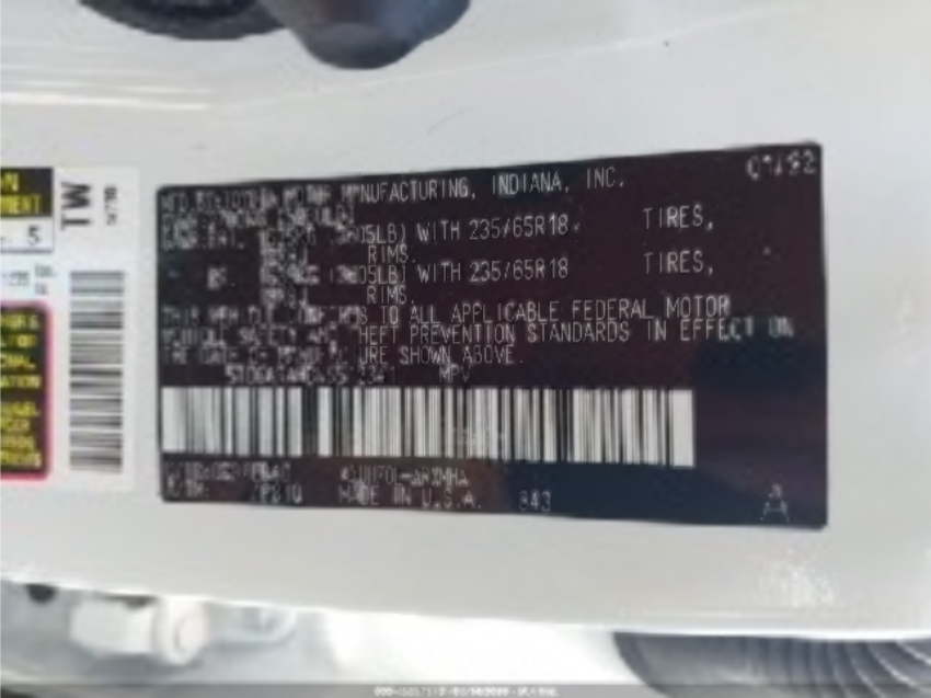 Toyota Highlander HYBRID XLE 2022