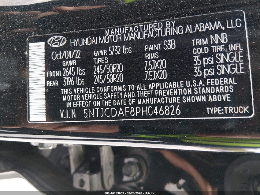 Hyundai Santa Cruz NIGHT 2023
