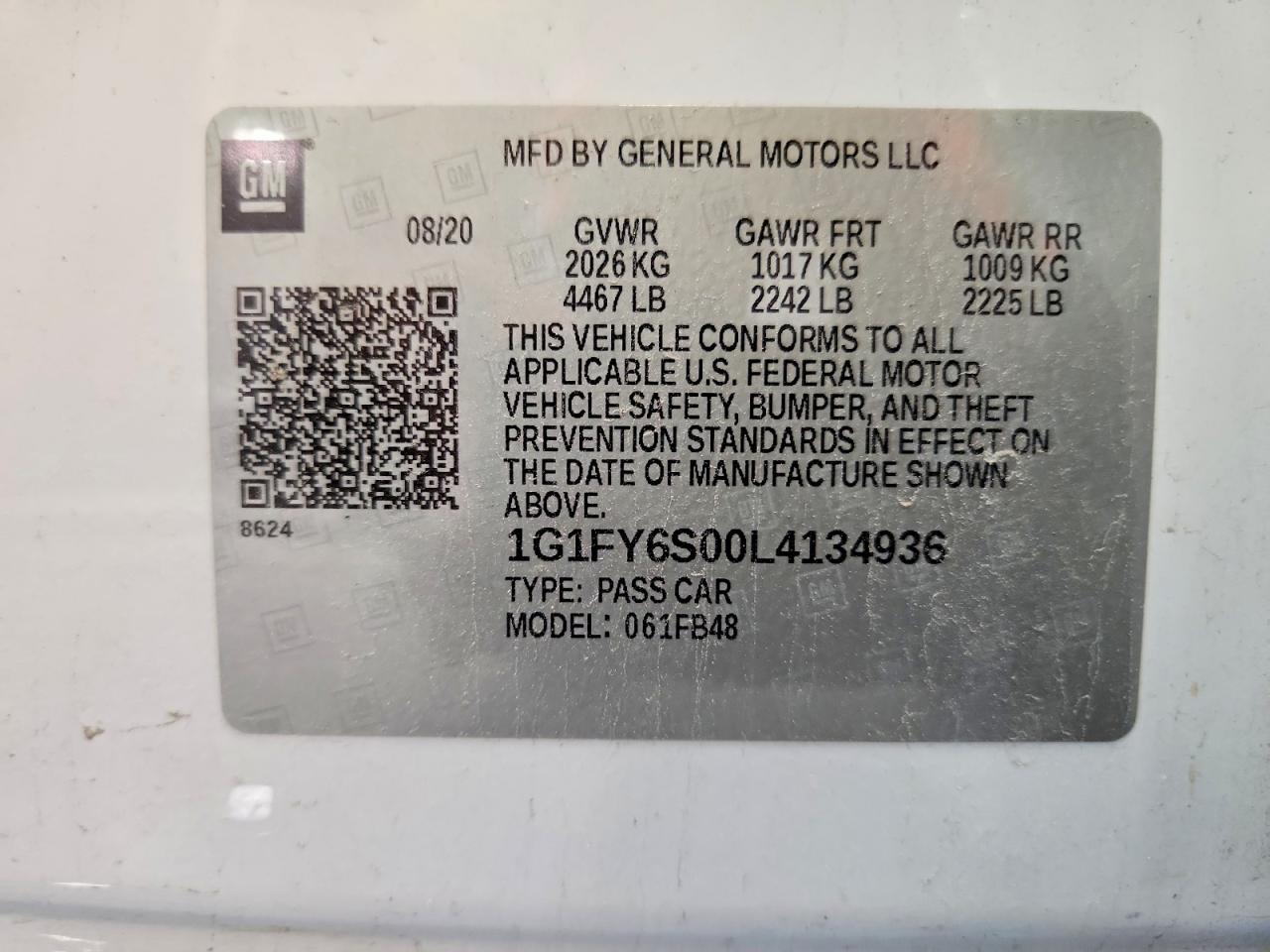 Chevrolet Bolt EV LT 2020