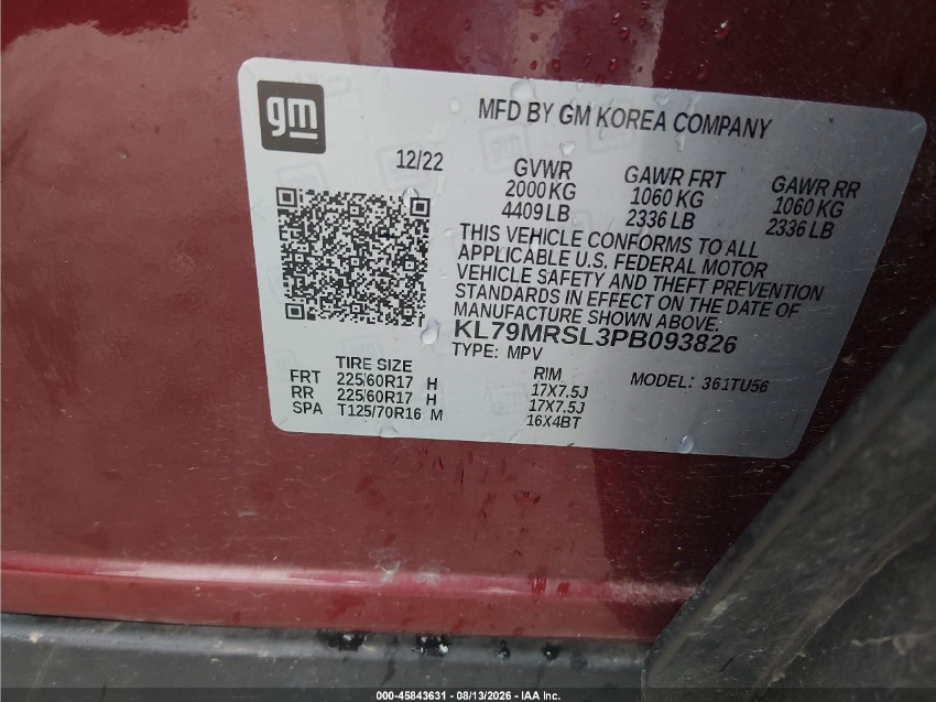 Chevrolet Trailblazer LT 2023
