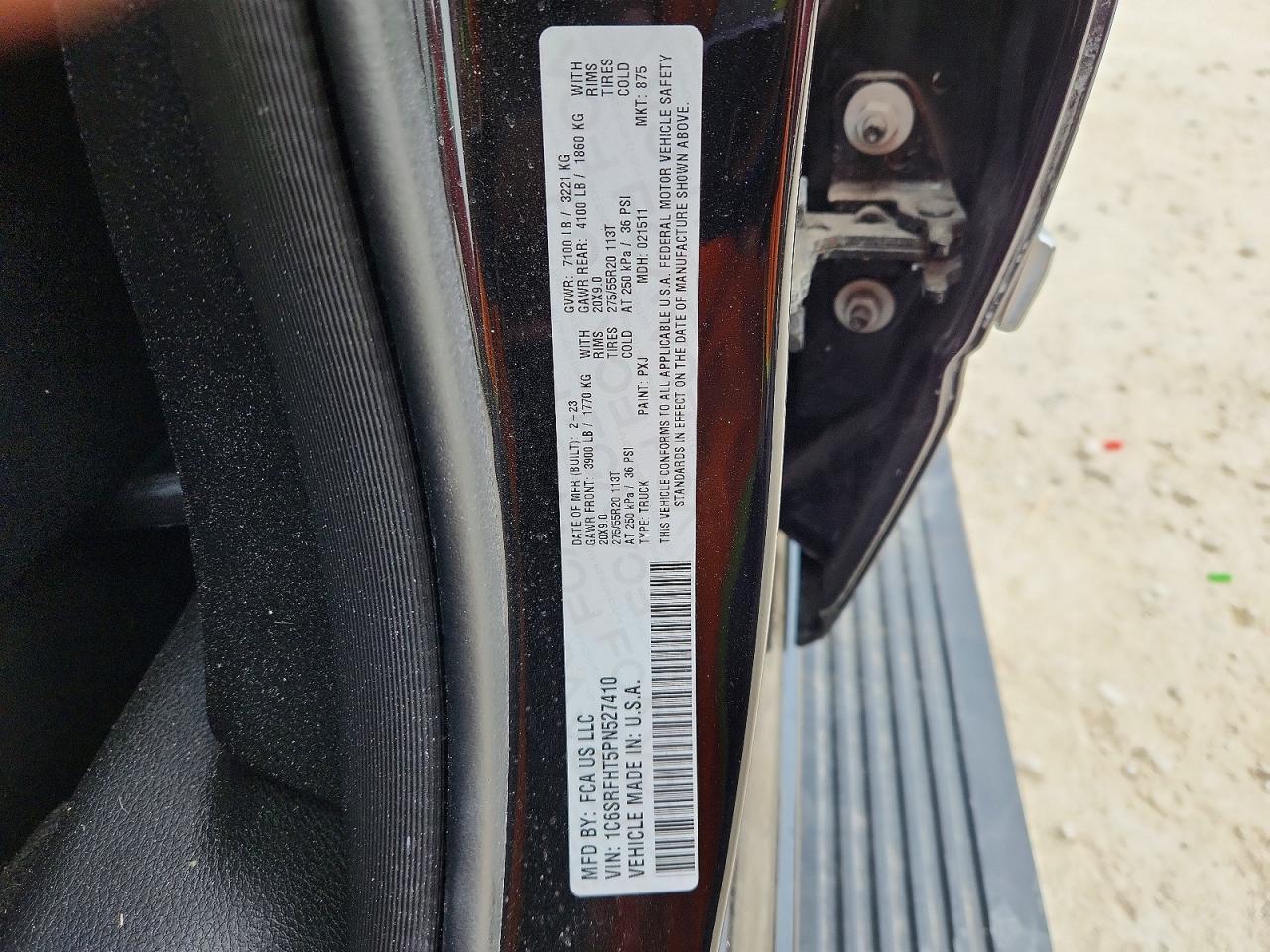 Dodge RAM 1500 LIMITED 2023