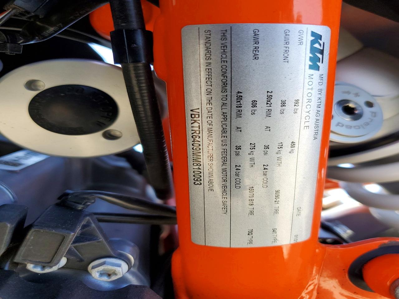 KTM 890 ADVENTURE R 2021