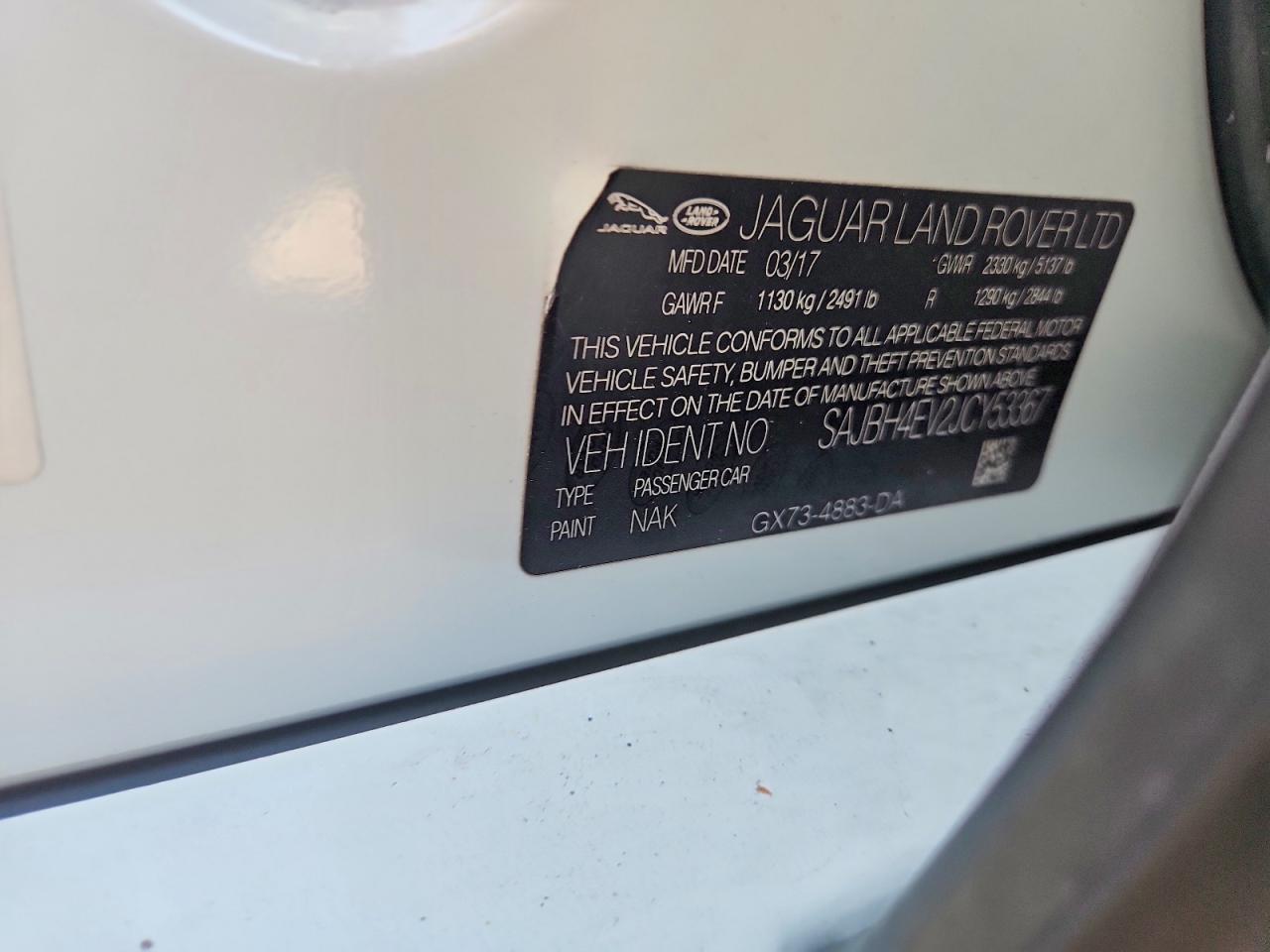 Jaguar XF PORTFOLIO LE 2018