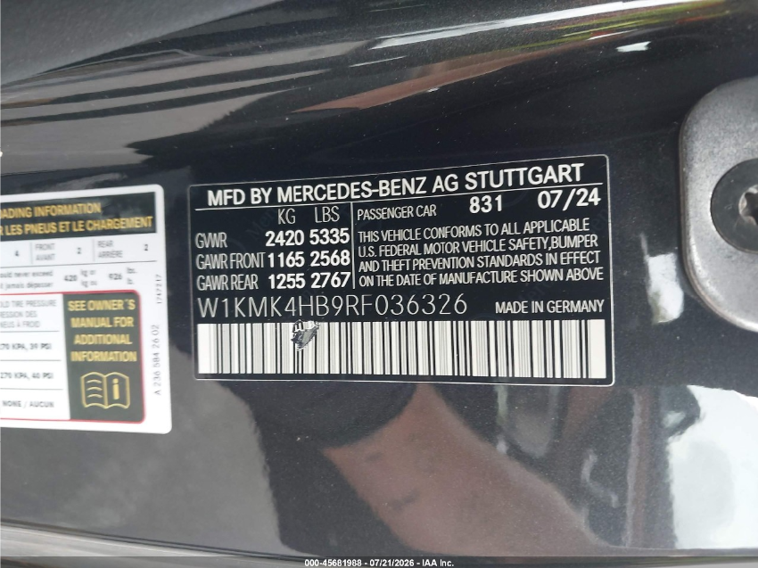 Mercedes CLE 300 4MATIC 2024