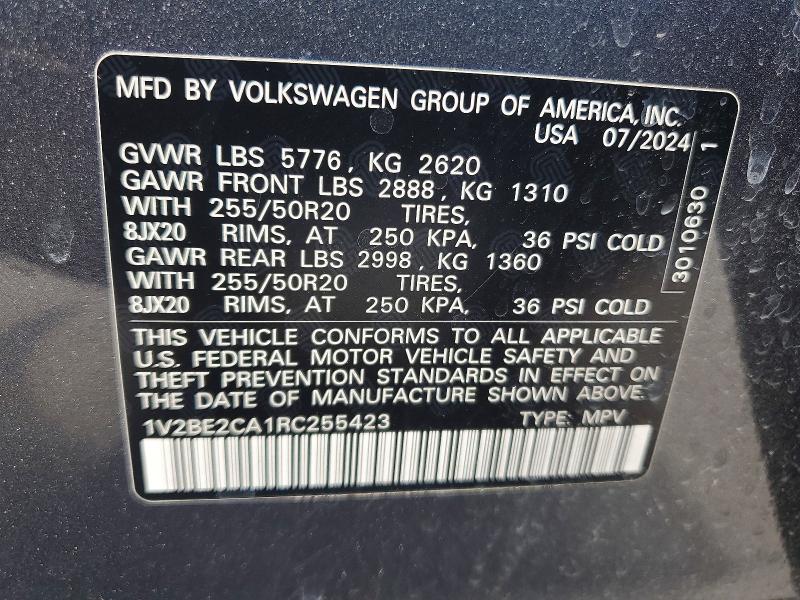 Volkswagen Atlas Cross SEL 2022