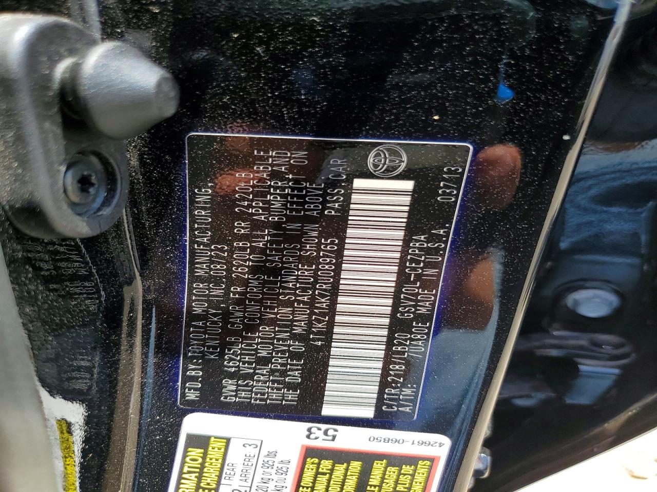 Toyota Camry XSE V6 2024