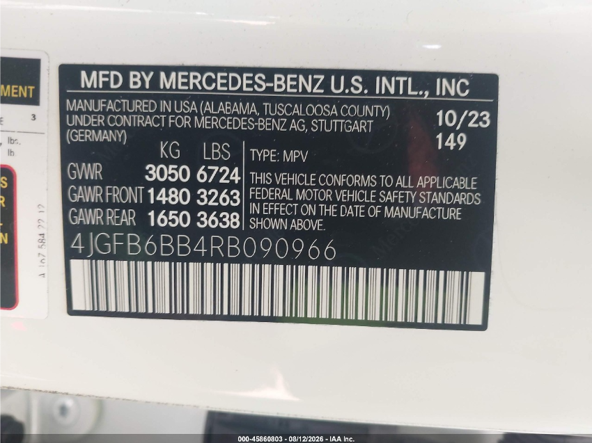 Mercedes GLE 53 AMG 4MATIC+ 2024