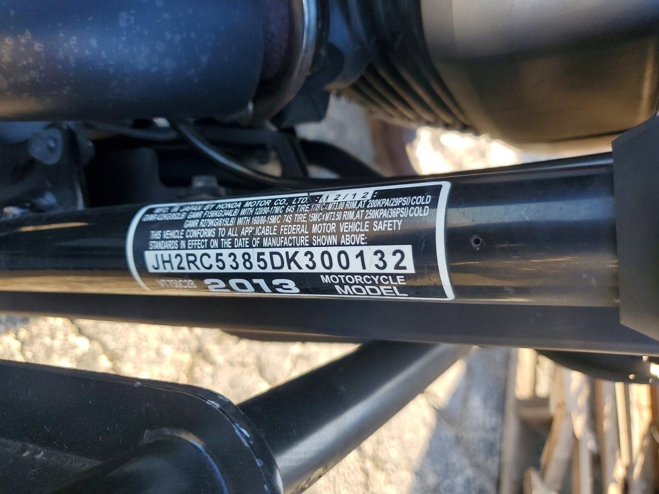 Honda VT750 C2B 2013