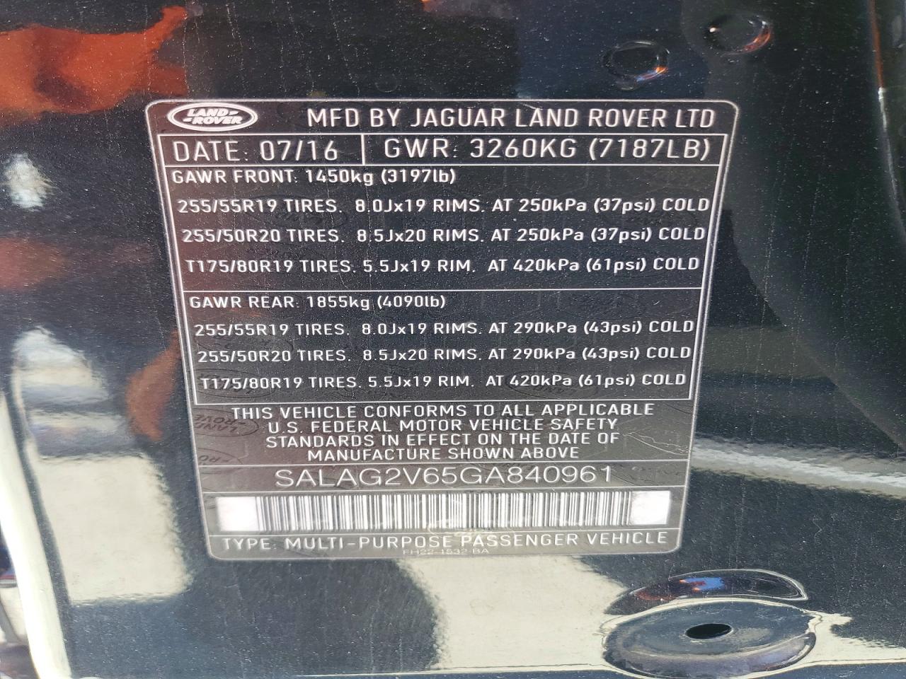 Land Rover LR4 HSE 2016