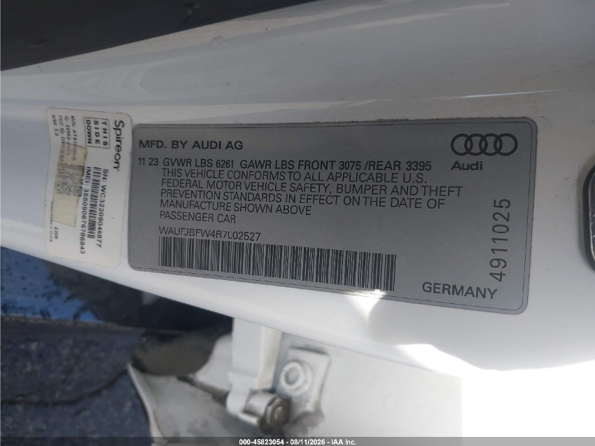 Audi E-Tron GT PREMIUM PLUS QUATTRO 2024