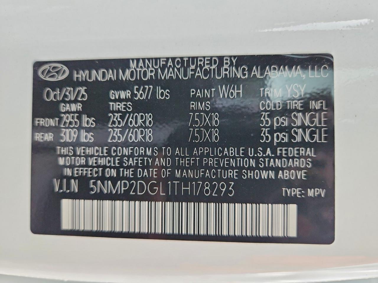 Hyundai Santa Fe SEL 2026
