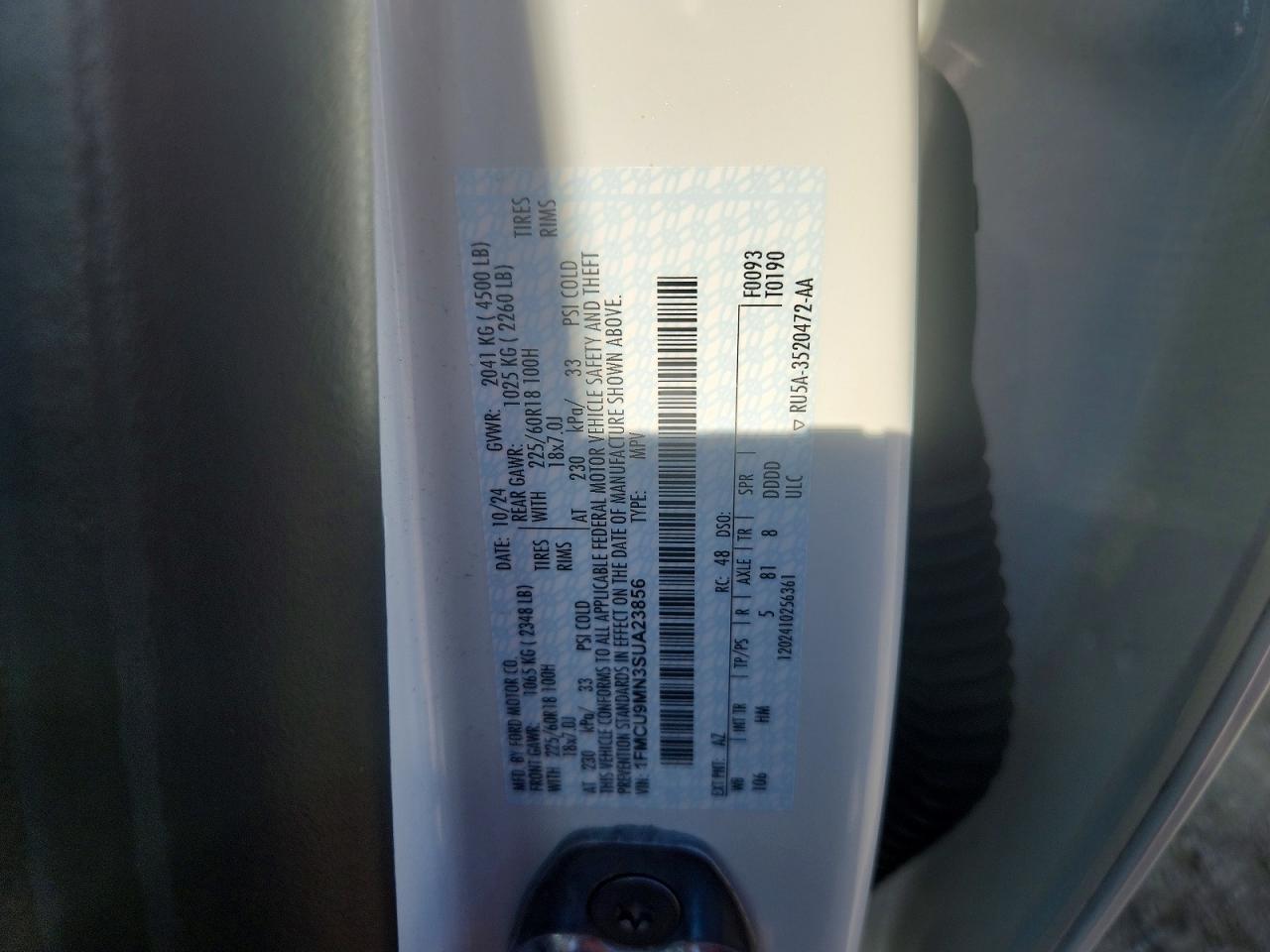 Ford Escape ST LINE 2025