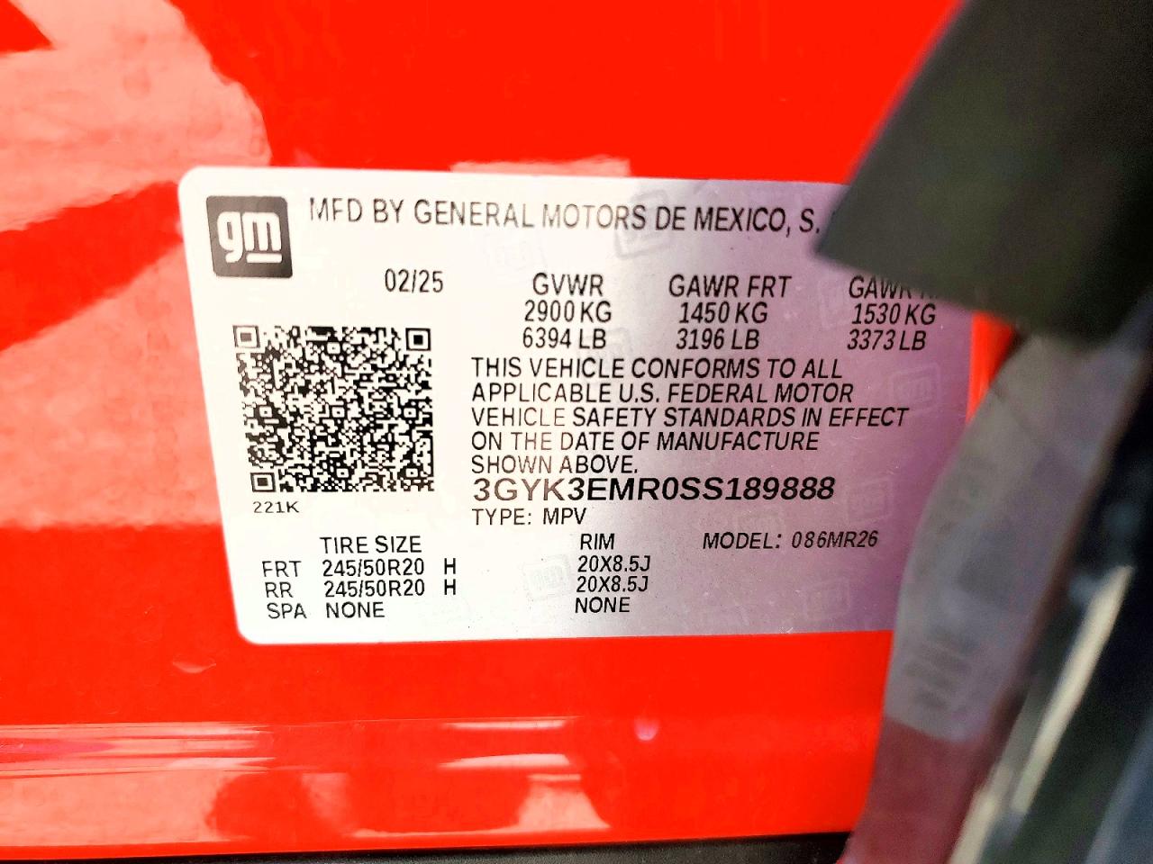Cadillac Optiq SPORT 2025