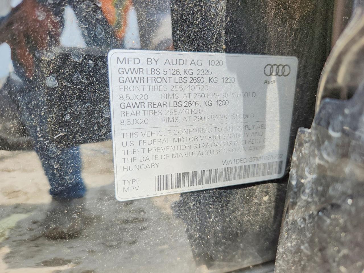 Audi Q3 40 PREMIUM PLUS Q 2021