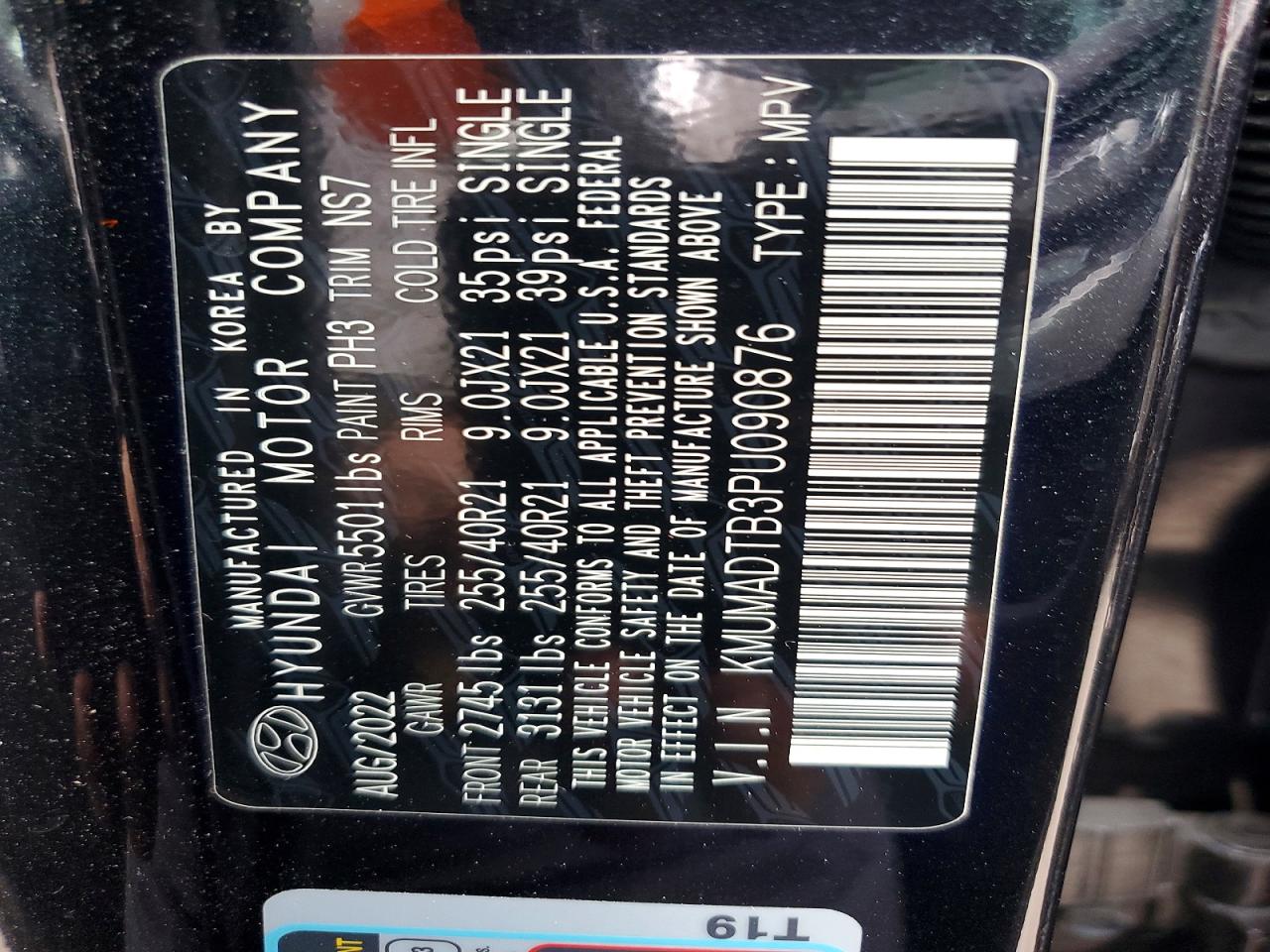 Genesis GV70 STANDARD 2023