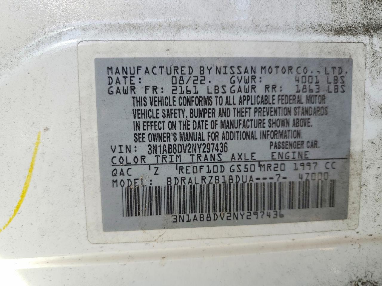 Nissan Sentra SR 2022