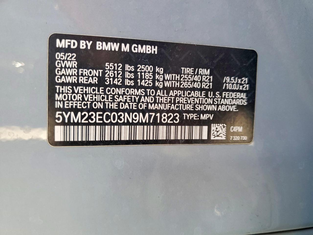 BMW X4 M 2022