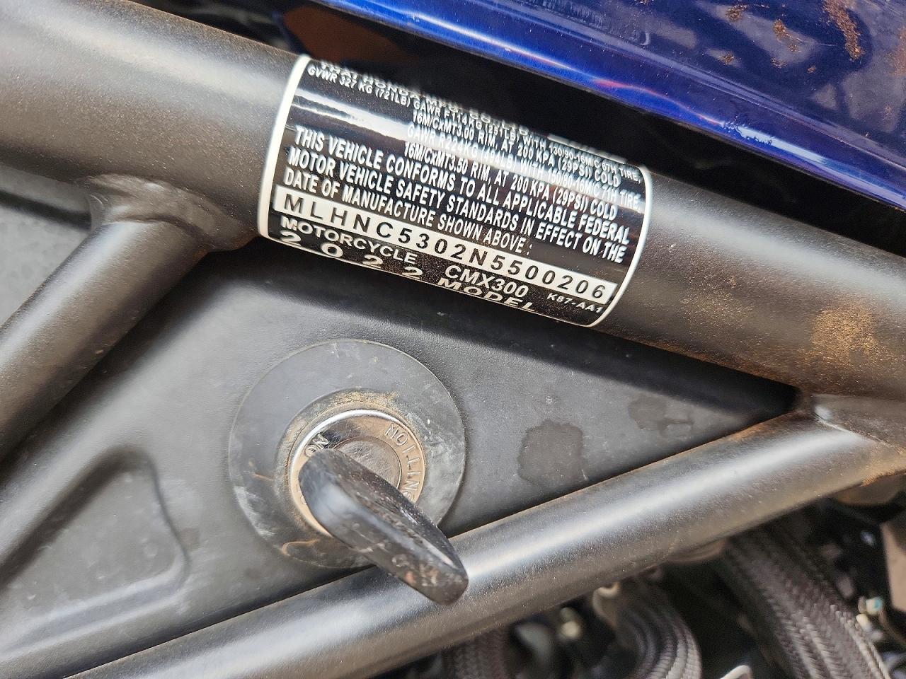 Honda CMX300 2022