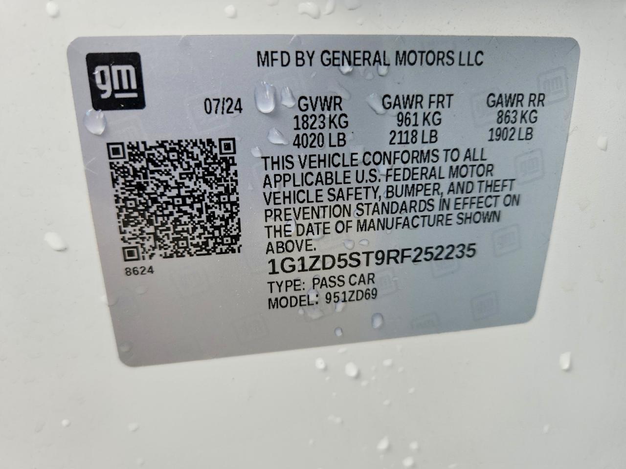Chevrolet Malibu LT 2024