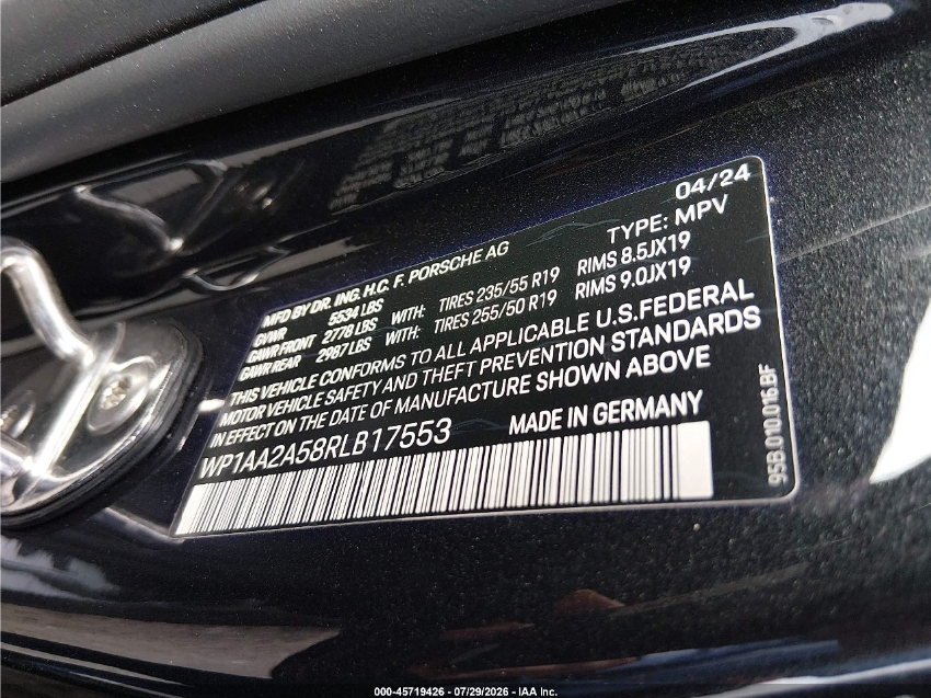 Porsche Macan T 2024