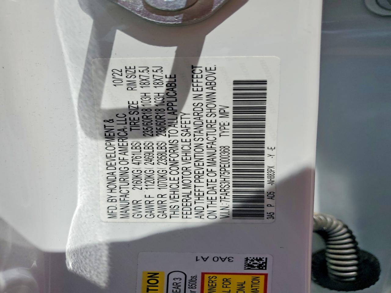 Honda CR-V EXL 2023
