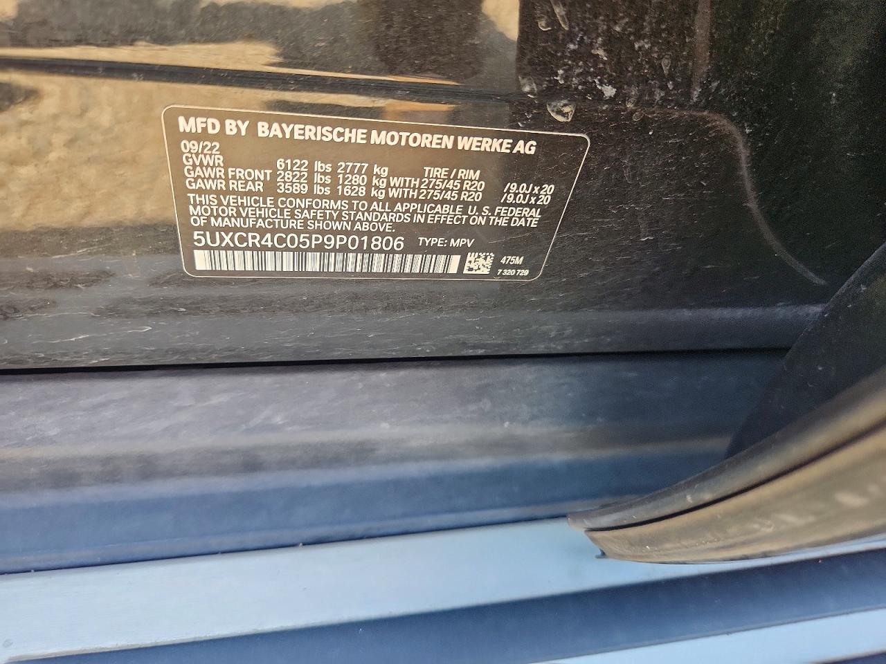 BMW X5 SDRIVE 40I 2023